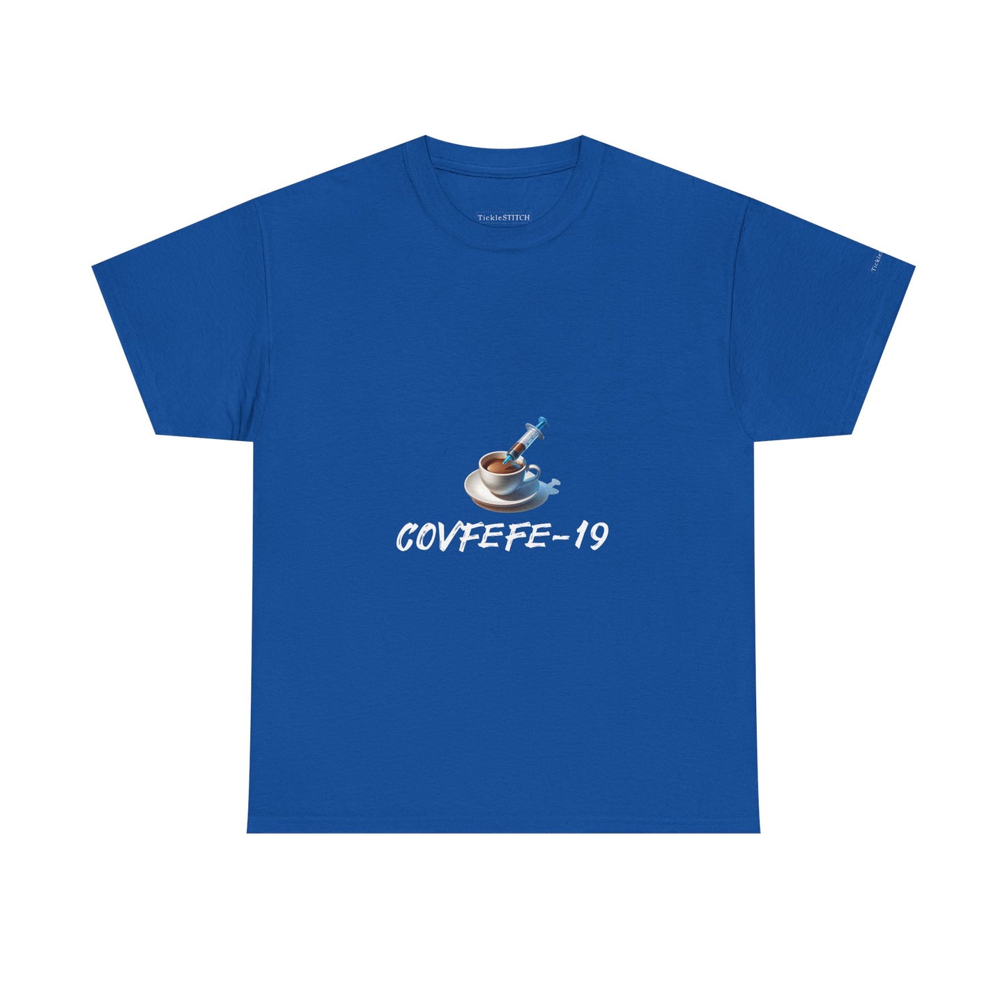 Covid Coffee Covfefe-19 Pandemic Humor Coffee Lover T-Shirt