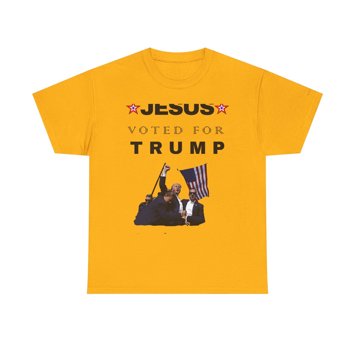Jesus Voted Trump July 13th MAGA Supporter Christian Conservative T-Sh