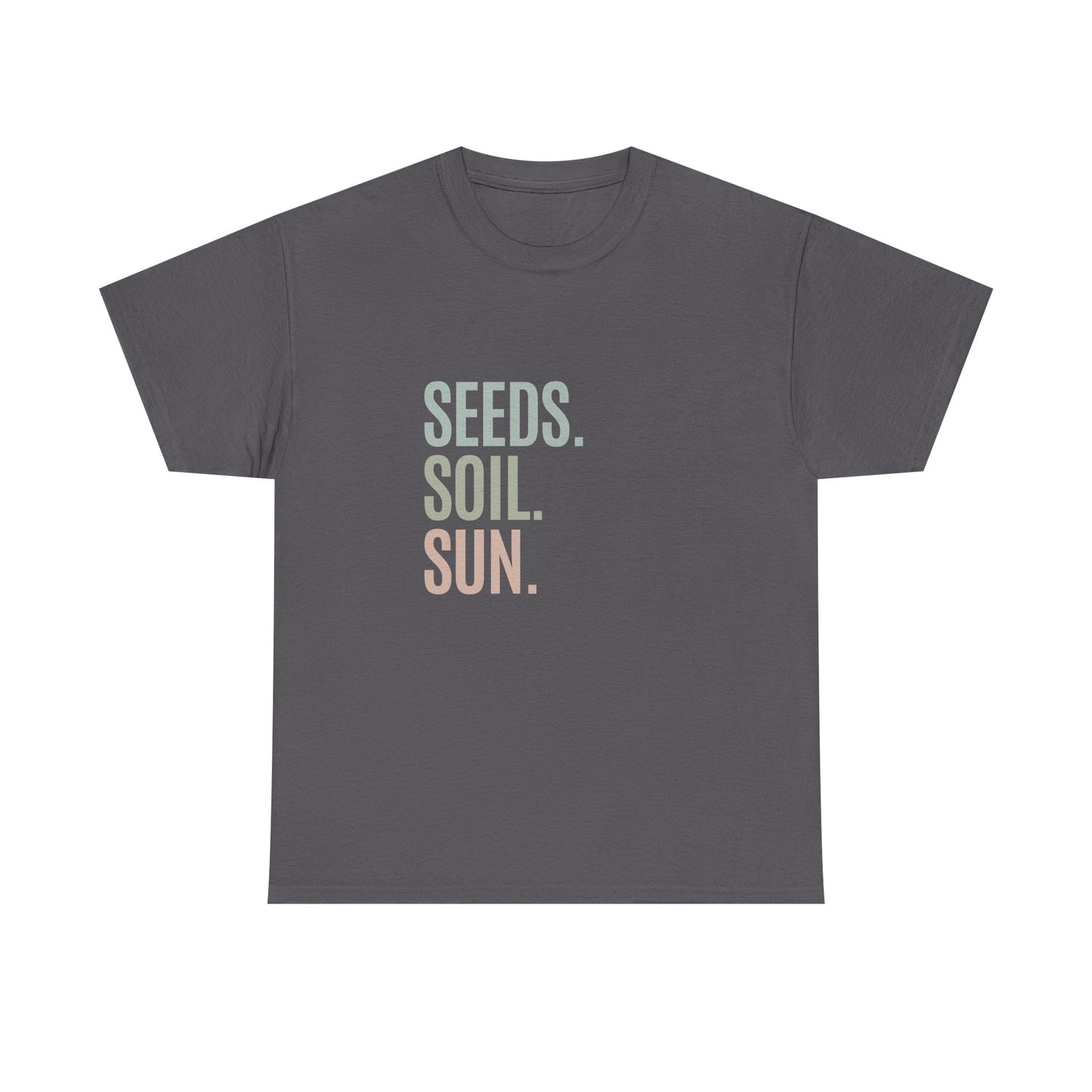 The Essential Seeds Soil Sun T-Shirt for Every Dedicated Plant Parent