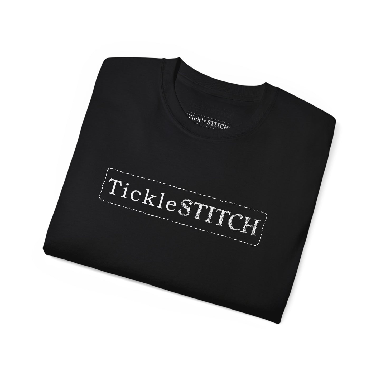 Tickle Stitch Logo Unisex Cotton T-Shirt