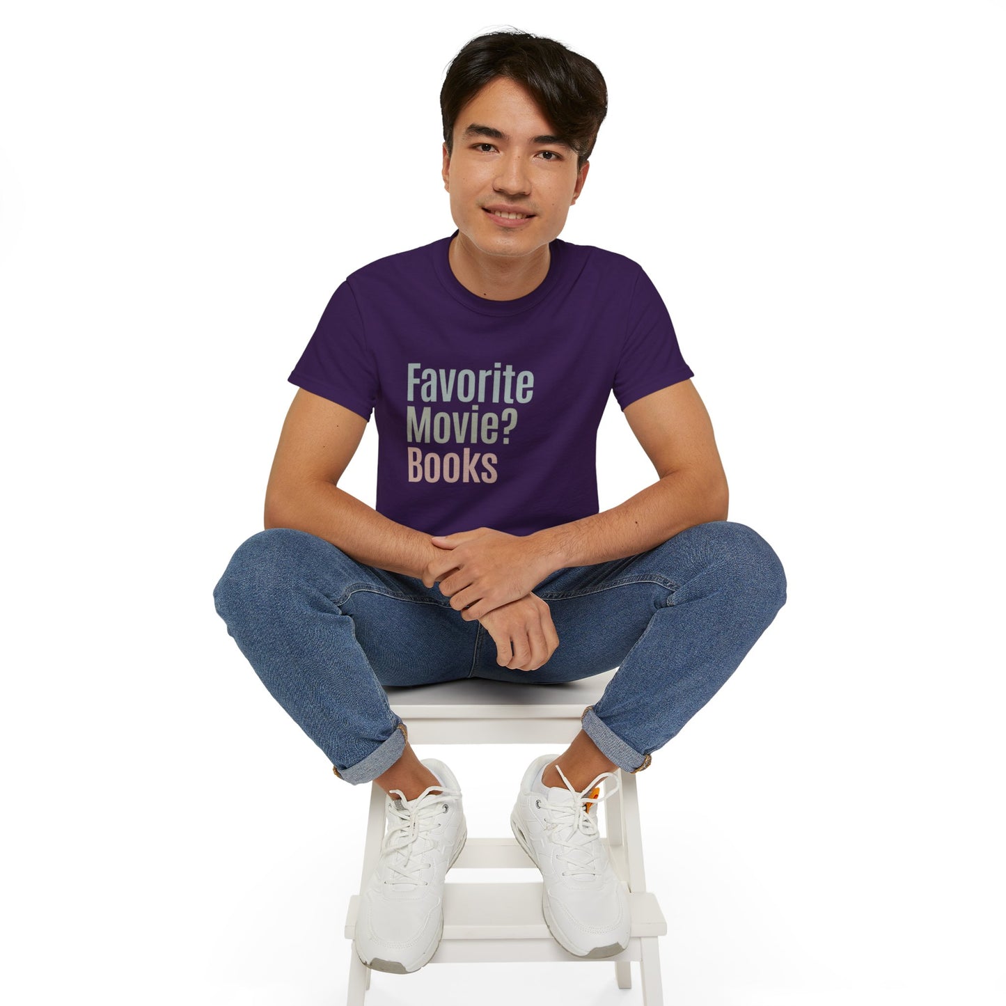 Favotie Movie? Books Cotton Unisex Funny T-Shirt