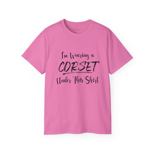 Witty Corset Underneath Shirt – Secret Style Renaissance Festival Tee