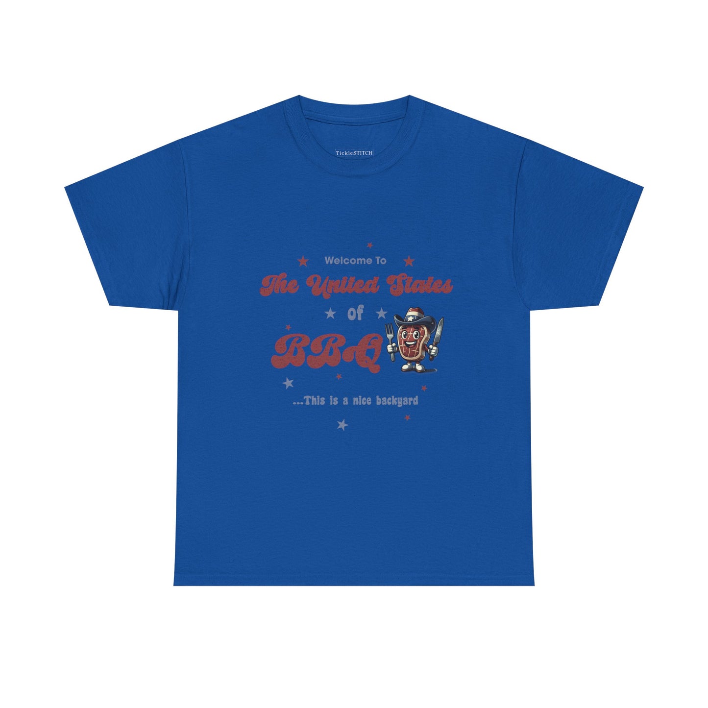 Patriotic BBQ American Grilling Memorial Day July 4th Cookout Shirt