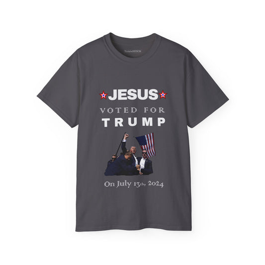 Jesus Voted Trump July 13th MAGA 2024 Pro-Trump Christian