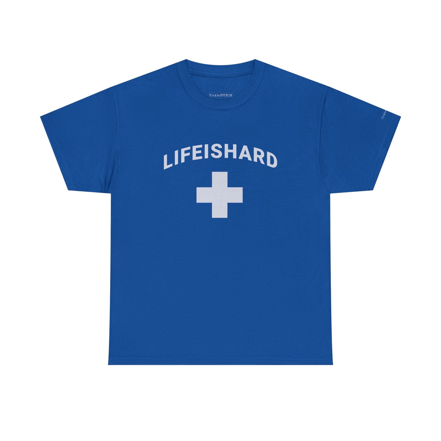 LIFEISHARD Lifeguard Parody - Sarcastic Life Struggles Humor Tee