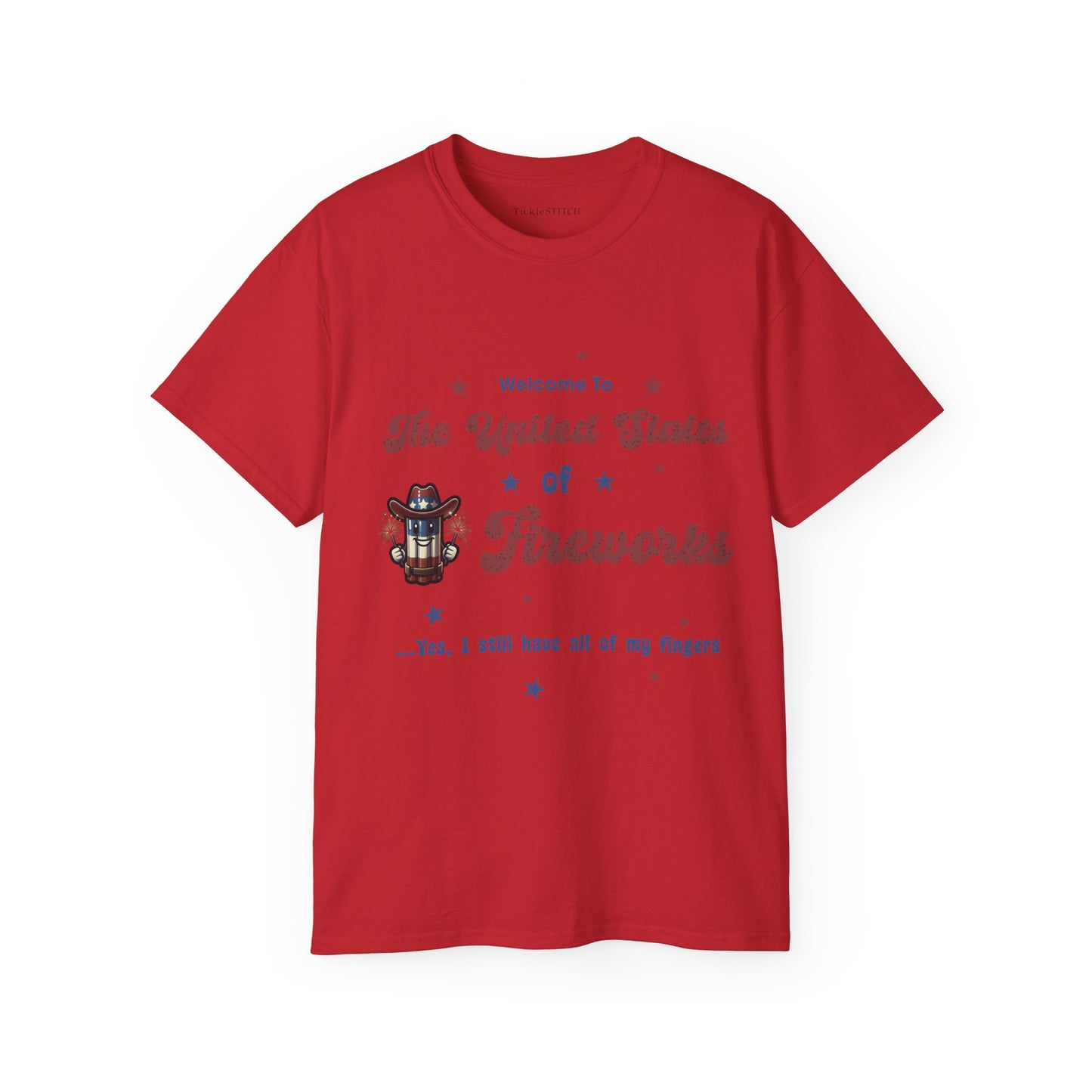 USA Independence Day Fireworks Shirt – Patriotic July 4th Apparel