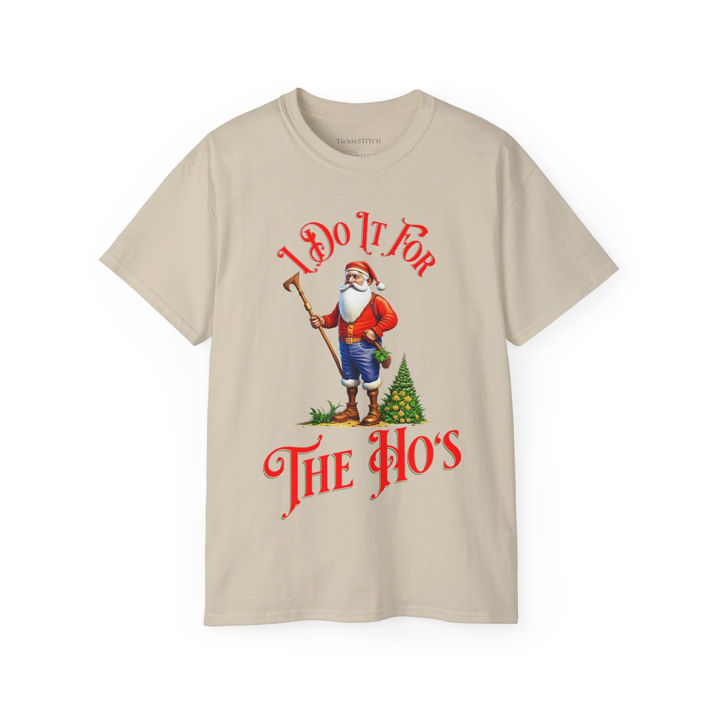 Sarcastic Santa Christmas T-Shirt | Funny Holiday Party Apparel