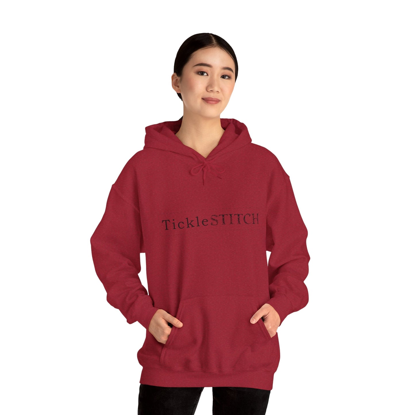 Tickle Stitch Hoodies – "Hood Up, Humor On!" Unisex Heavy Blend™ Hooded Sweatshirt