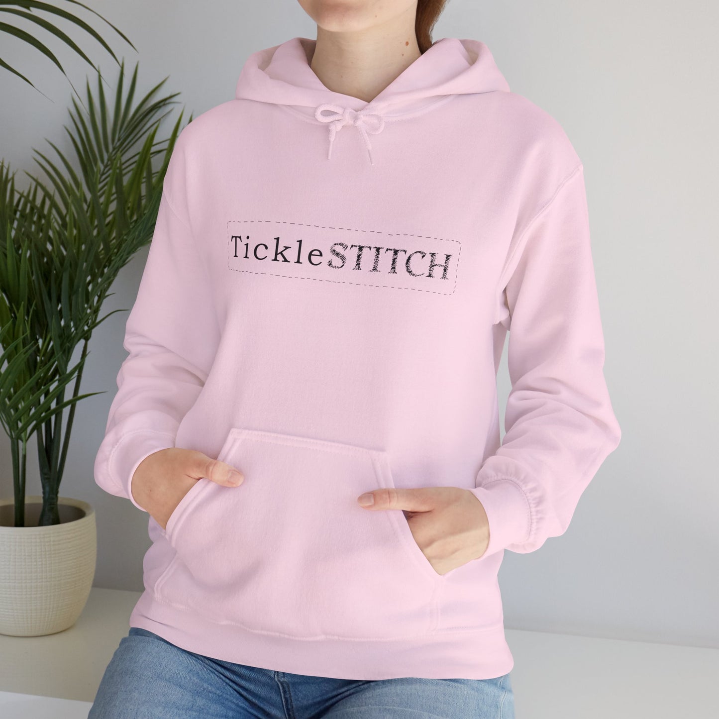 Tickle Stitch Hoodies – "Hood Up, Humor On!" Unisex Heavy Blend™ Hooded Sweatshirt