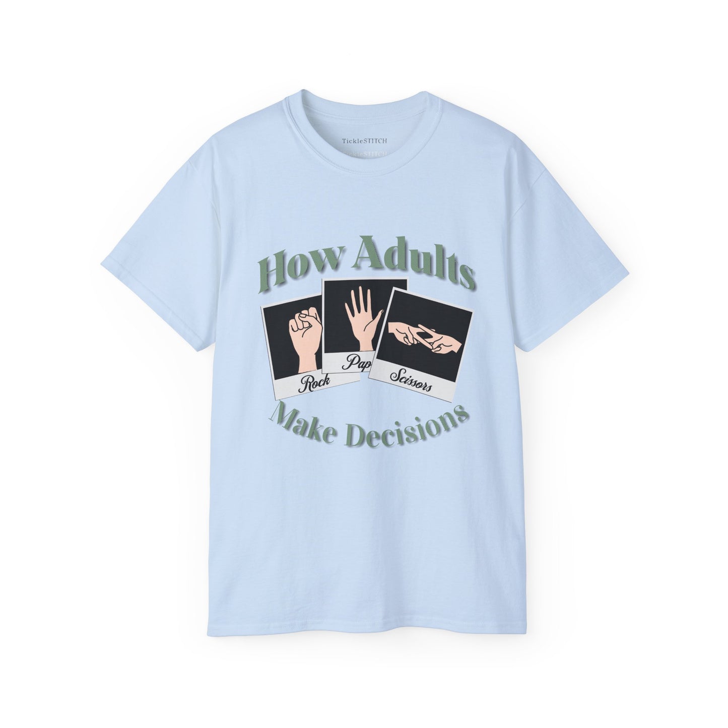Rock Paper Scissoring Tee: Adult NSFW Humor, Lesbian & Gay Pride Gift