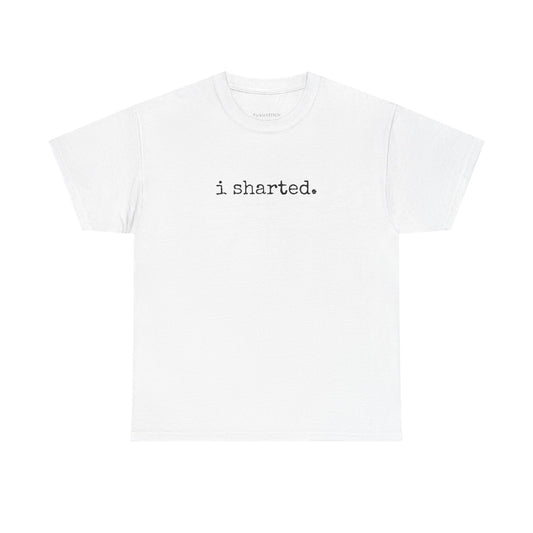 "I Sharted" Funny Fart Poop Joke Millennial Slang Humor T-Shirt Gift