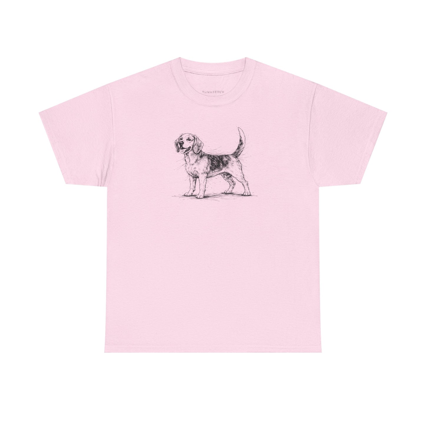 Beagle Sketch Art Shirt for Dog Lovers - Hound Dog Tee Gift