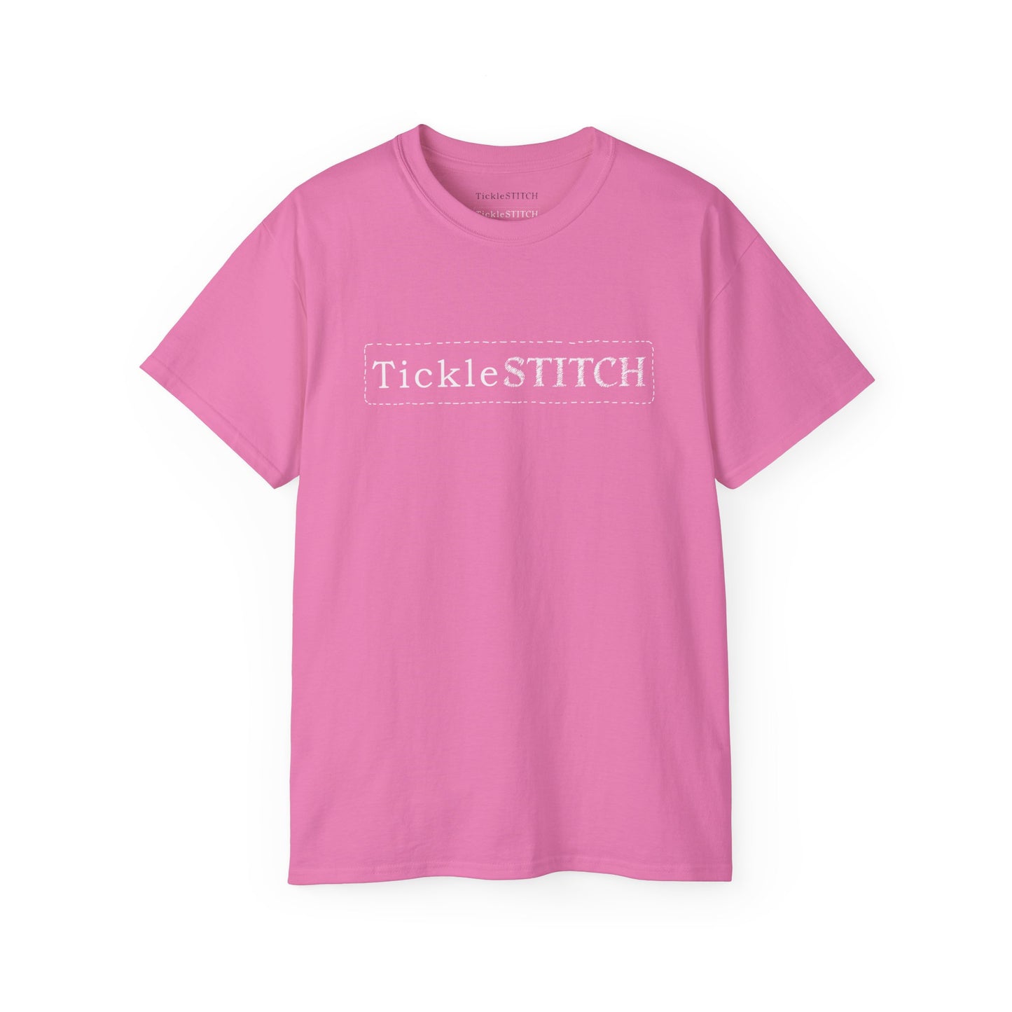 Tickle Stitch Logo Unisex Cotton T-Shirt