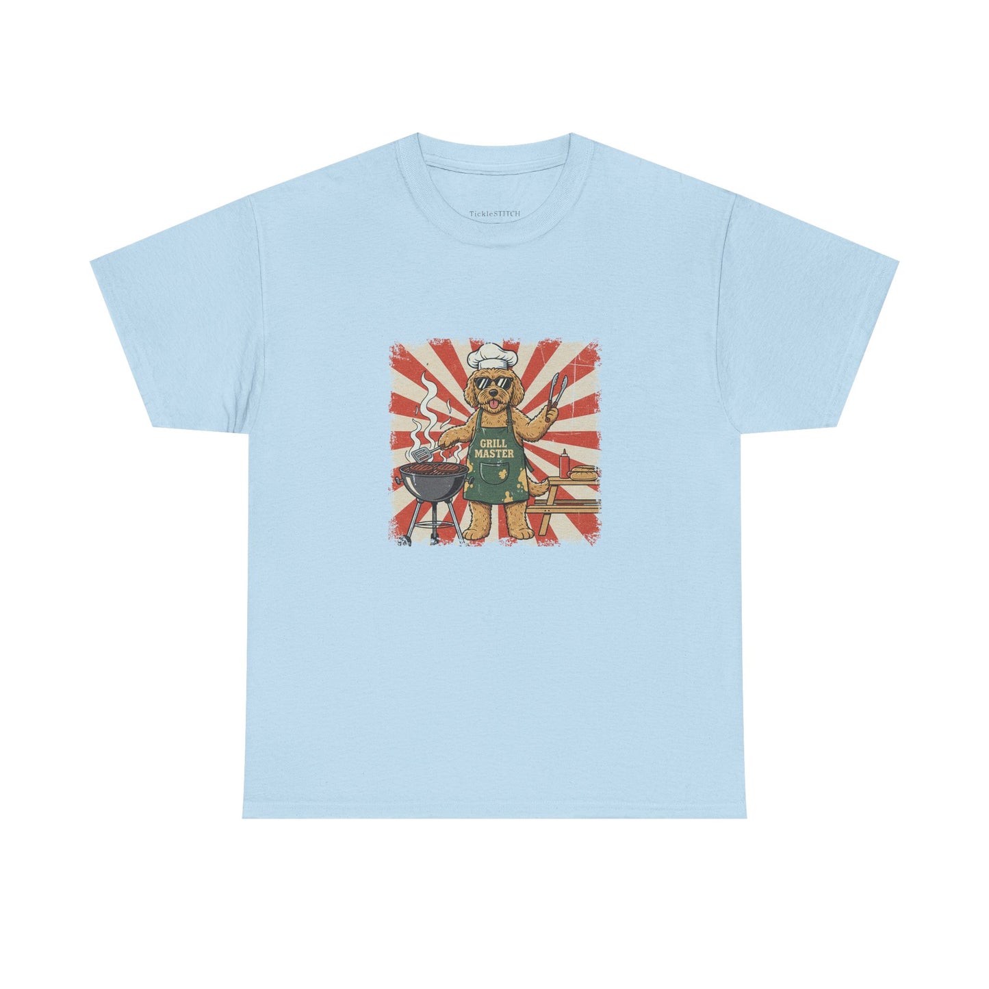 Goldendoodle Grill Master BBQ Dog Lover Gift Summer Cookout Shirt