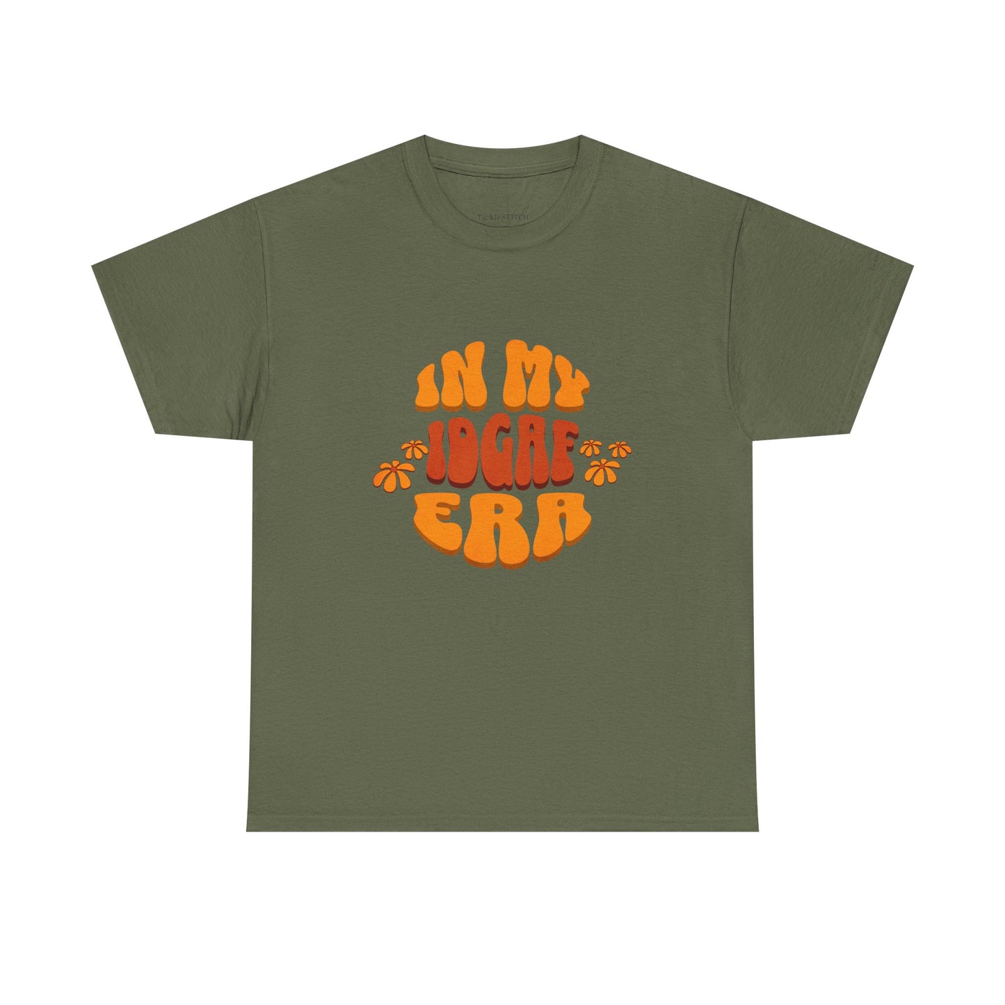 In My IDGAF Era Shirt - Vintage 70s Aesthetic Sarcastic Tee Gift
