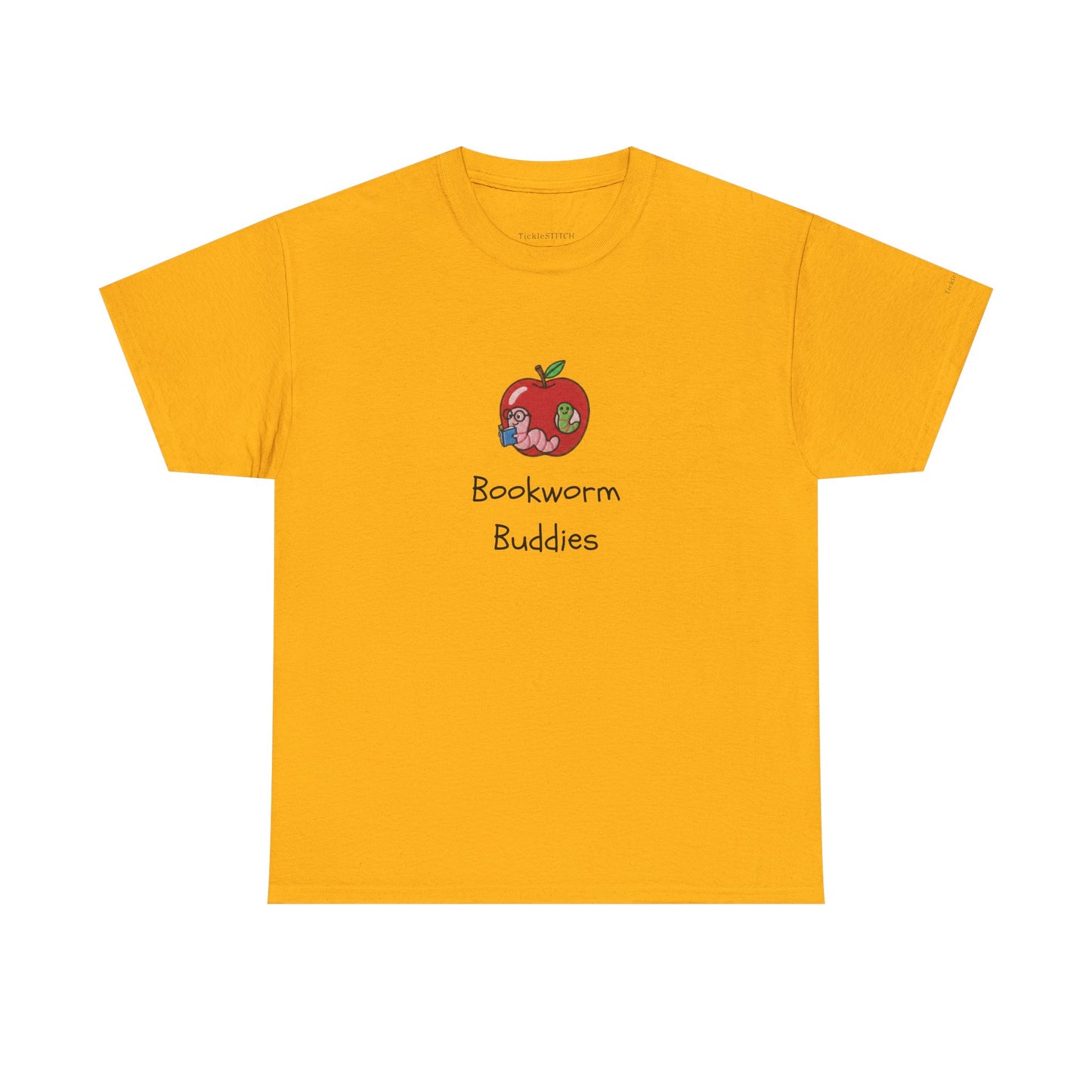 Bookworm Buddies Reading Crew Digital Print Tee for Avid Book Readers