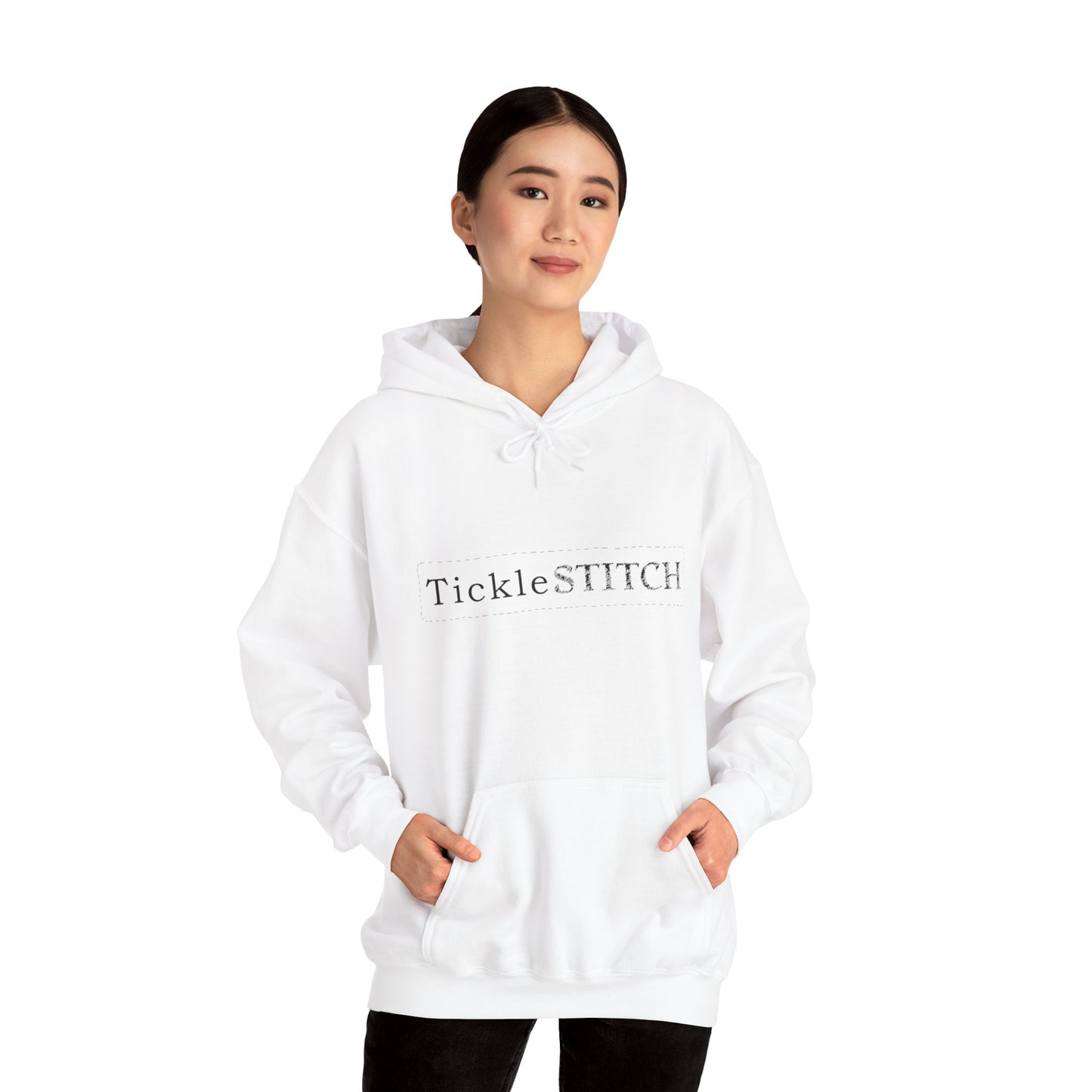 Tickle Stitch Hoodies – "Hood Up, Humor On!" Unisex Heavy Blend™ Hooded Sweatshirt