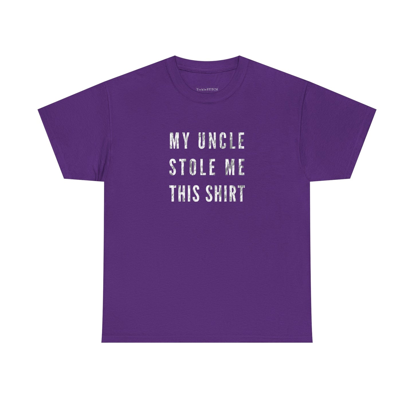 My Uncle Stole Me This Shirt Funny Family Bond Humor Gift Tee