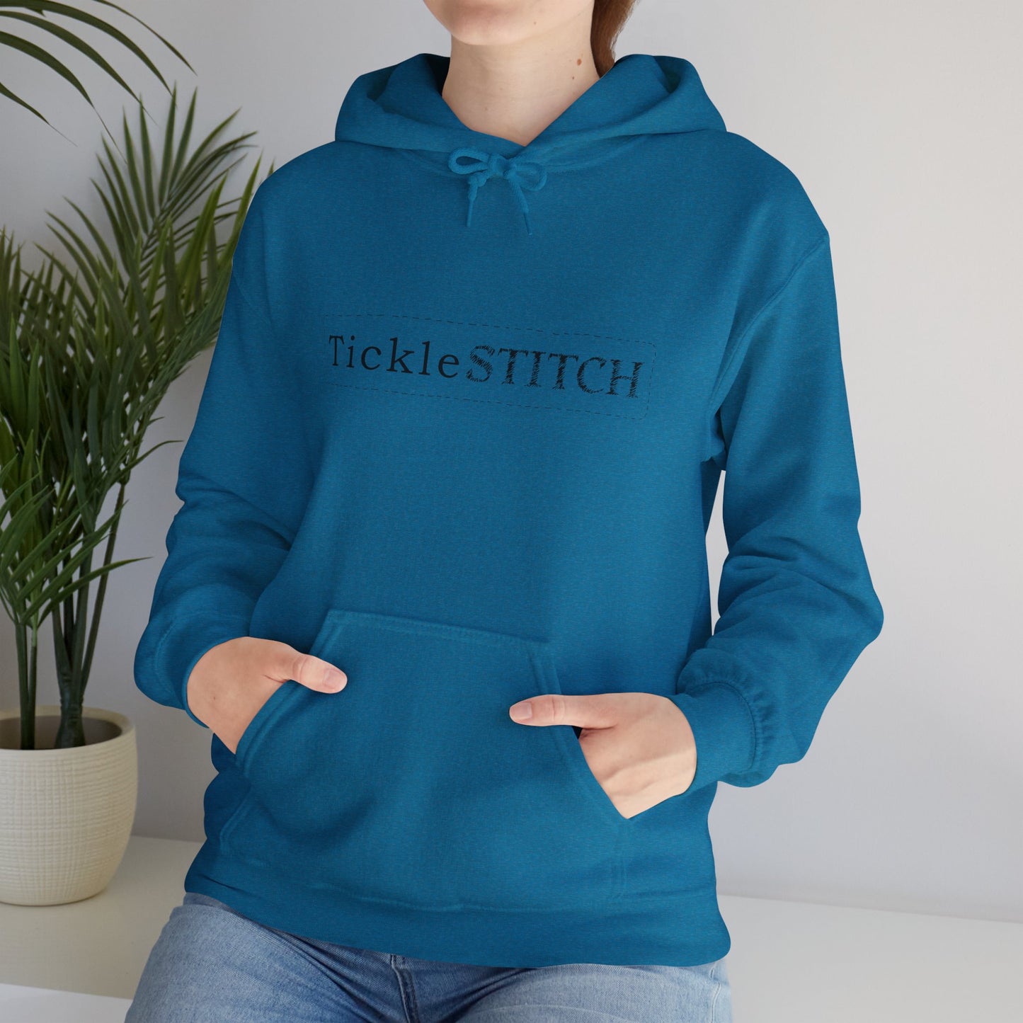 Tickle Stitch Hoodies – "Hood Up, Humor On!" Unisex Heavy Blend™ Hooded Sweatshirt