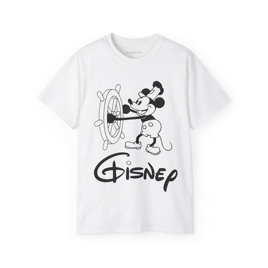 GISNEP Mouse Funny Humorous Sarcastic Mocking Unisex Cotton Funny T-shirt