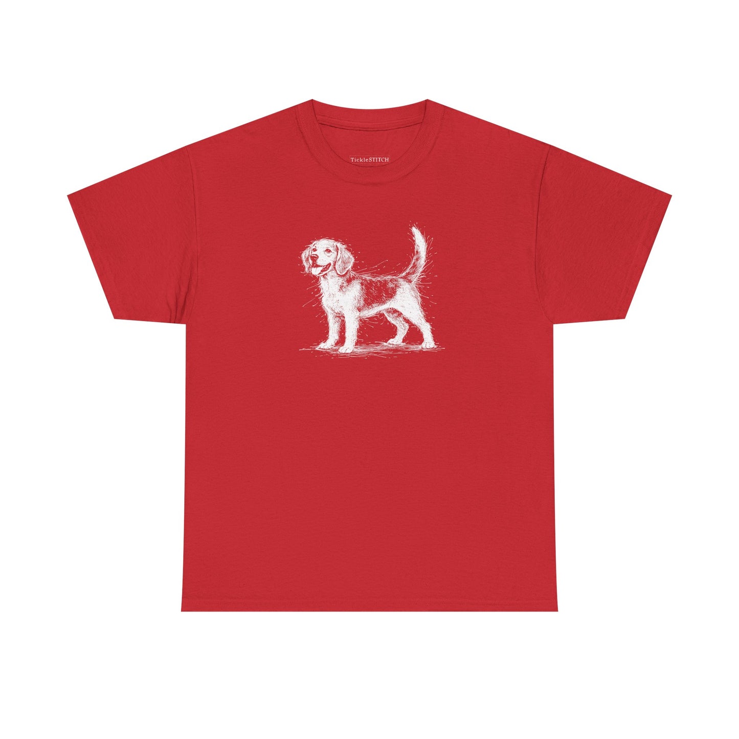 Beagle Sketch Art Shirt for Dog Lovers - Hound Dog Tee Gift