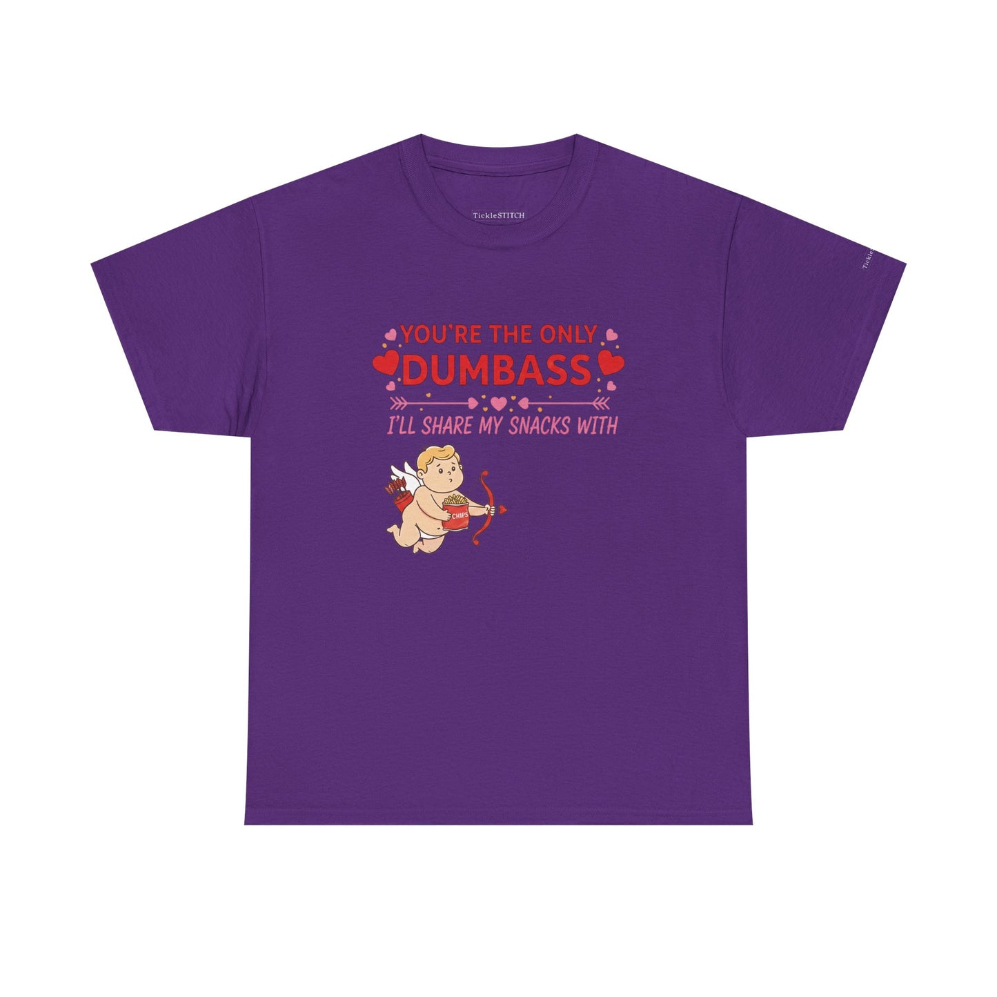 Funny Valentine's Day Cupid Tee – Snacks Love Boyfriend Girlfriend Gif