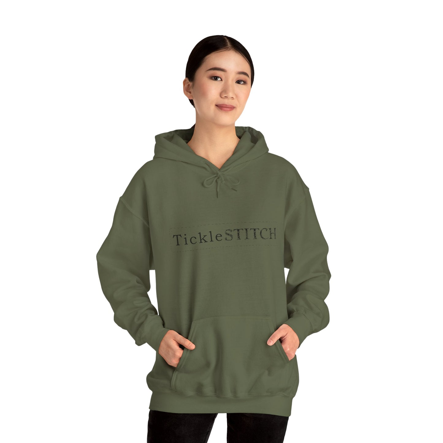 Tickle Stitch Hoodies – "Hood Up, Humor On!" Unisex Heavy Blend™ Hooded Sweatshirt