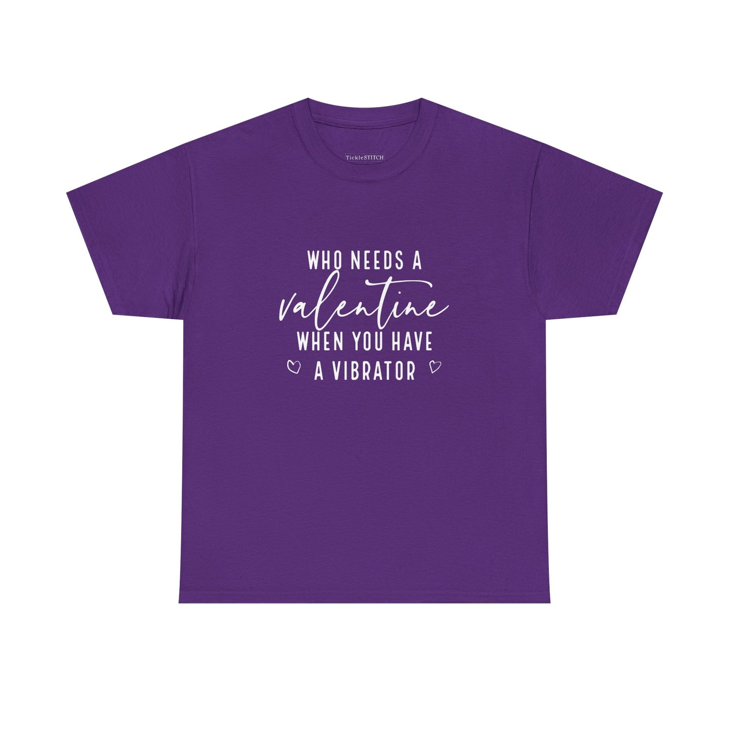 Witty Valentine's Day Vibrator Self-Love Adult Humor Galentine's Tee