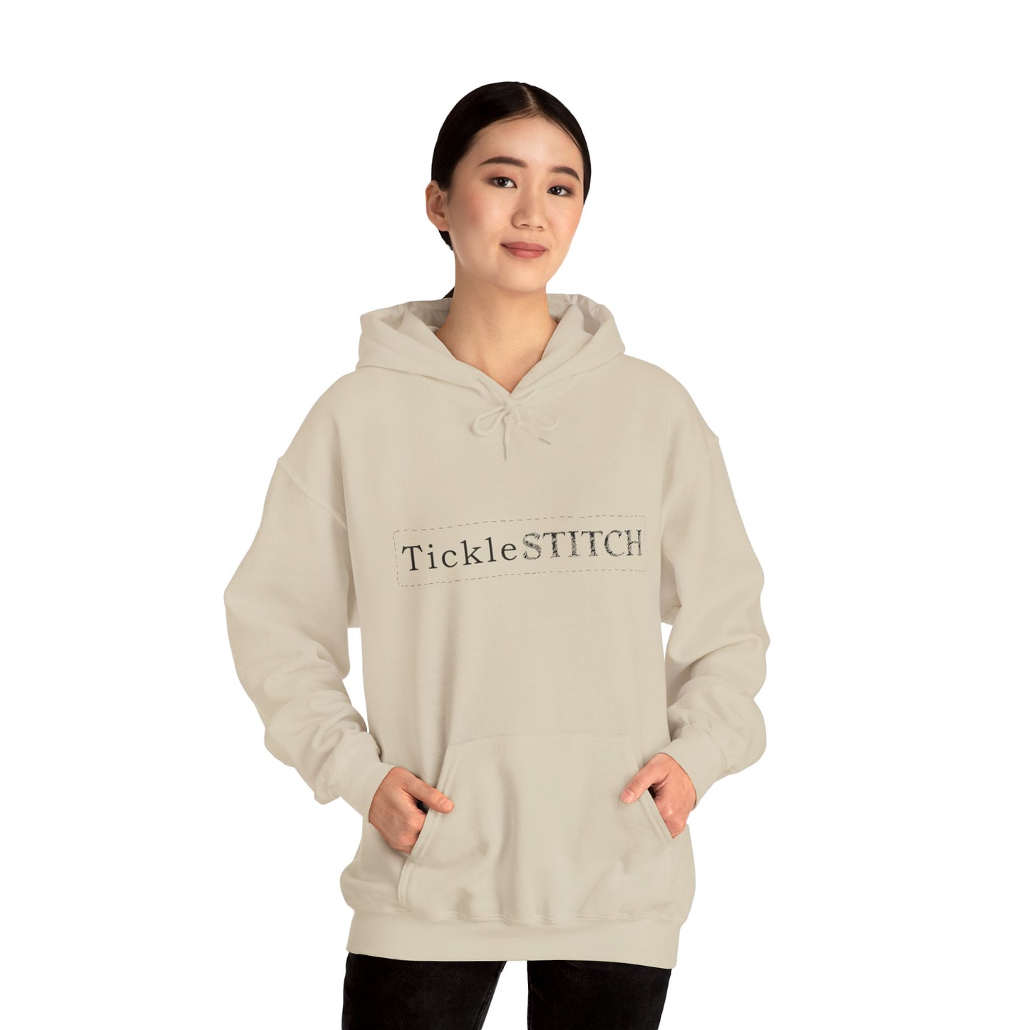 Tickle Stitch Hoodies – "Hood Up, Humor On!" Unisex Heavy Blend™ Hooded Sweatshirt