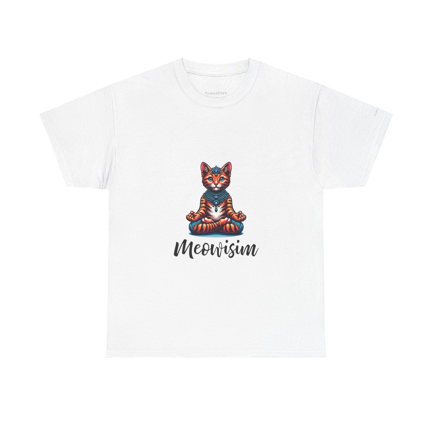 Purr Meowisim Orange Kitty Cat Humor Funny Tabby Feline Shirt Gift