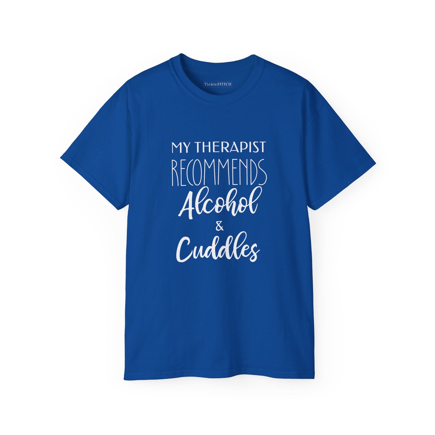 My Therapist Recommends Alcohol and Cuddles, Cuddle Pillow, Cuddling