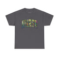 Floral Nurse Wildflower Garden Botanical Spring Summer RN Tee
