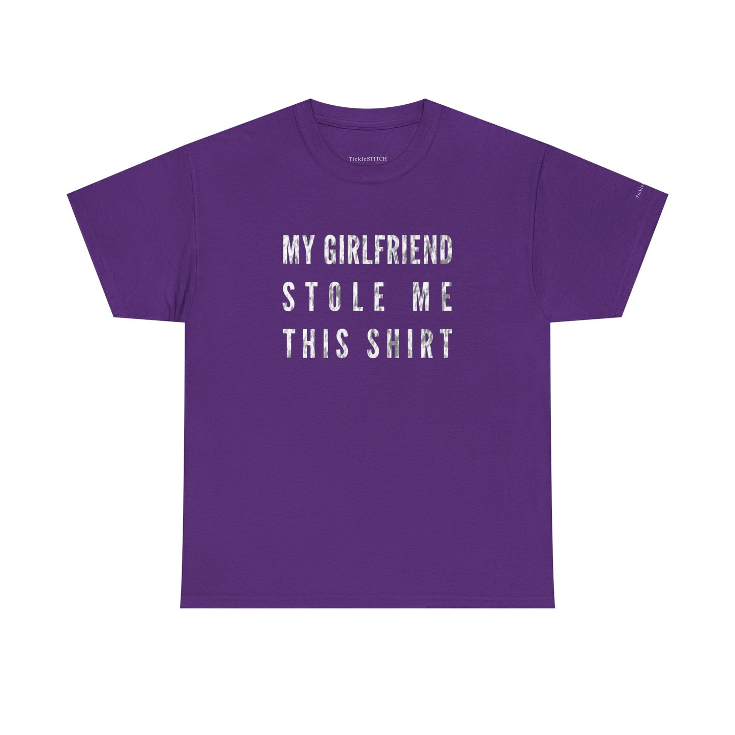 Stolen By Girlfriend – Funny Relationship Theft Humor Boyfriend Tee
