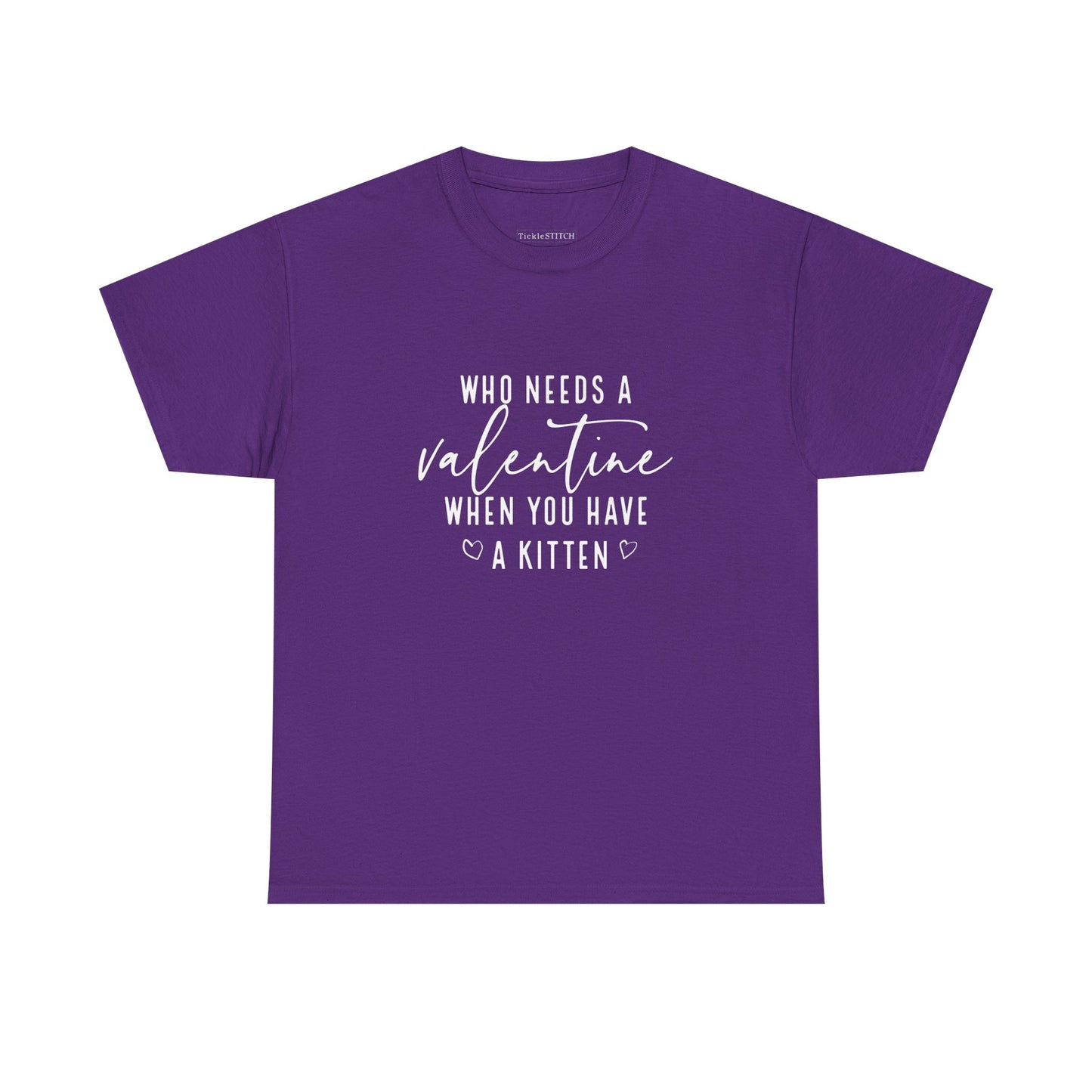 Cute Kitten Valentine's Day Shirt for Cat Lovers & Pet Parents