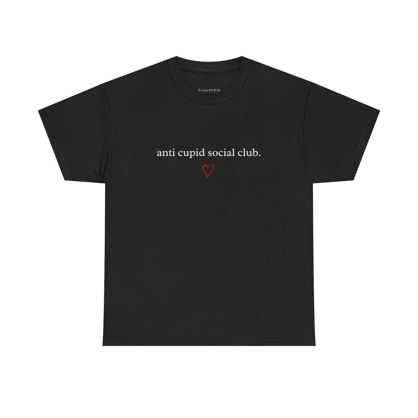 Anti Cupid Social Club Tee - Valentine's Day Sarcasm Apparel