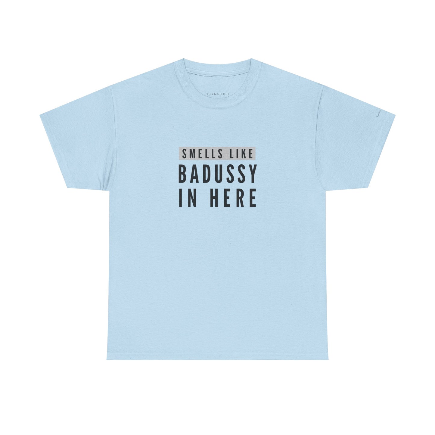 Smells Like Badussy In Here Butt Dick Pussy Explicit Humor Tee