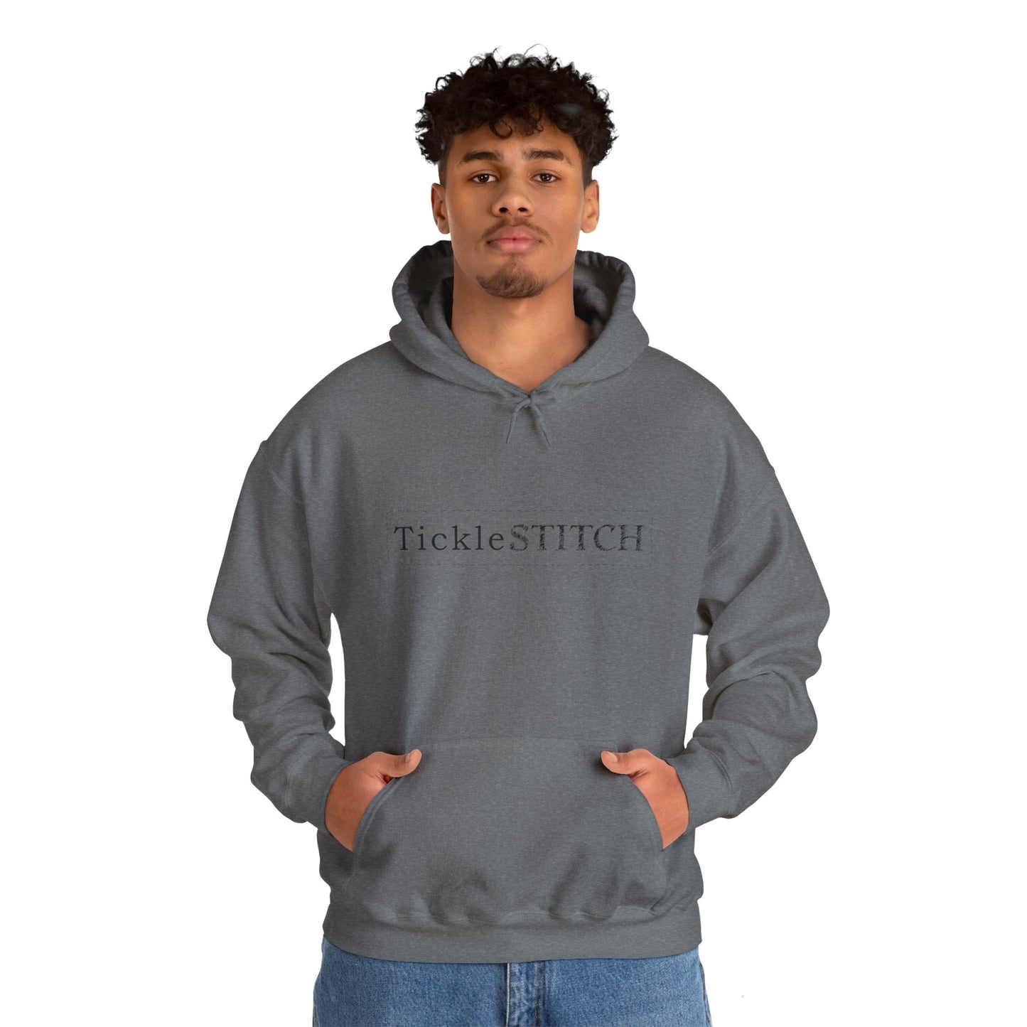 Tickle Stitch Hoodies – "Hood Up, Humor On!" Unisex Heavy Blend™ Hooded Sweatshirt