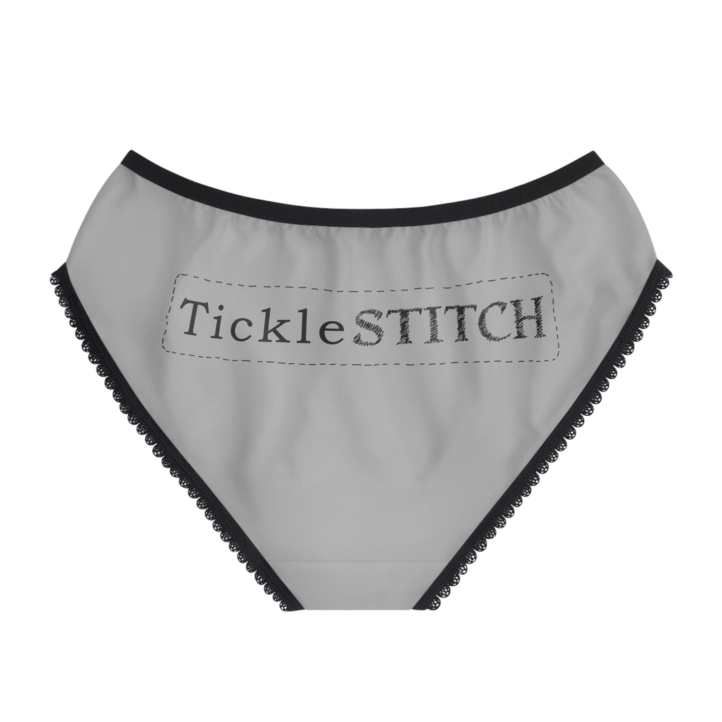 Tickle Stitch Logo Underwear – "Bottoms Up!" Women's Briefs