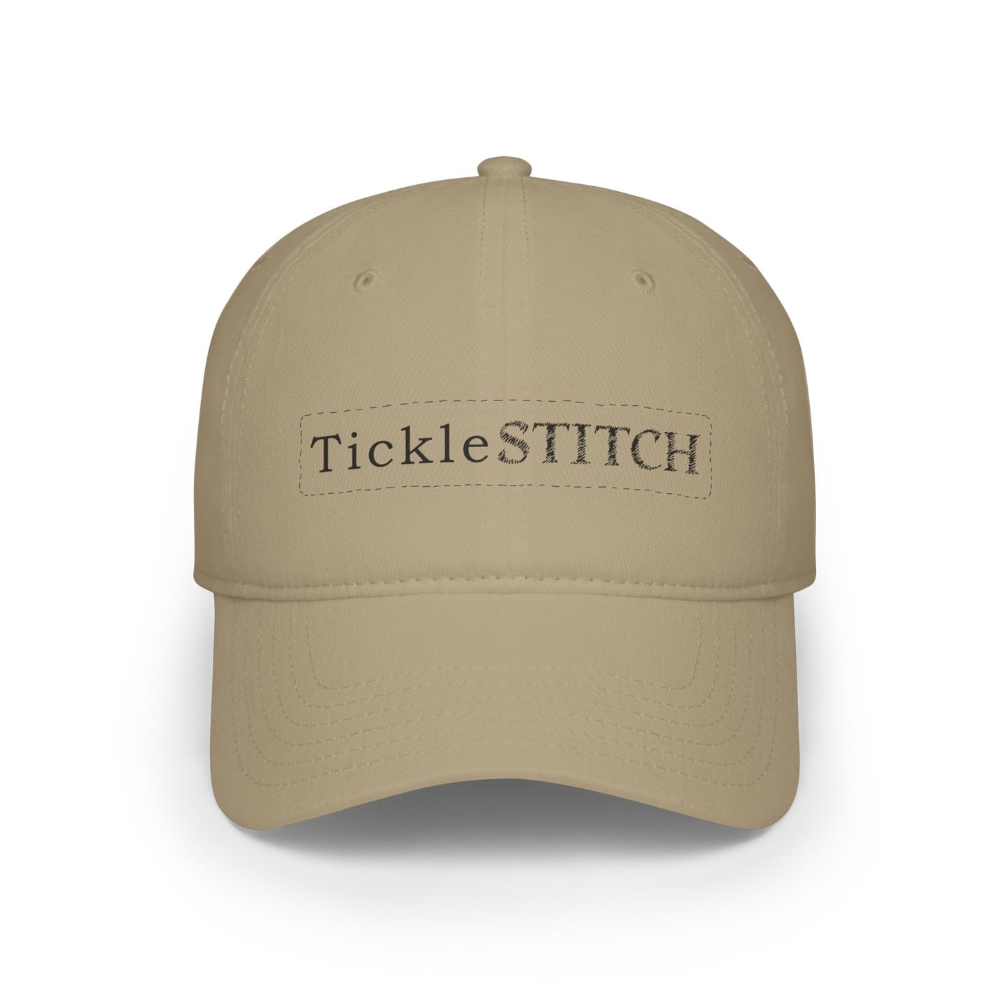 Tickle Stitch Logo Hats – "Cap-tivating Style!" Low Profile Baseball Cap