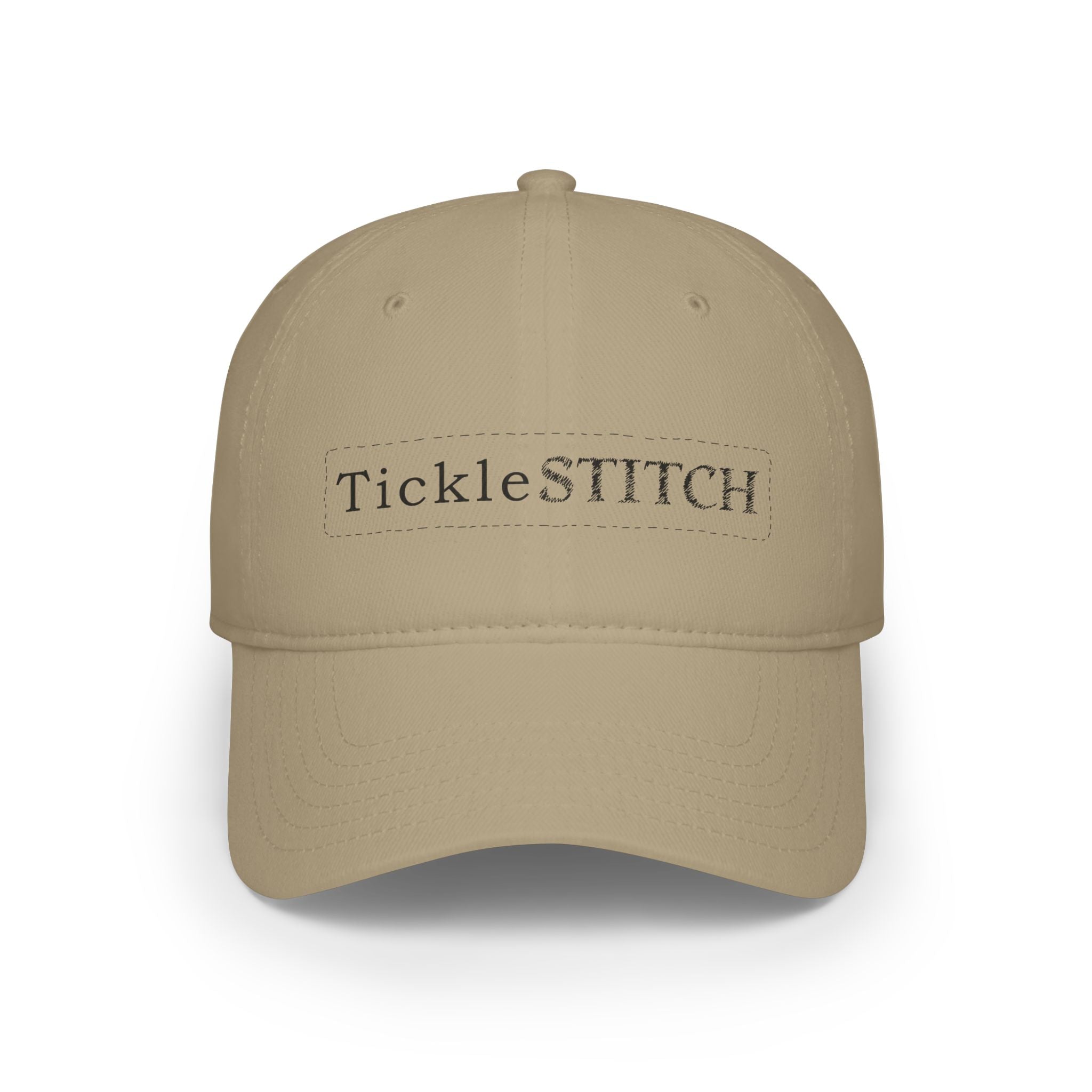 Tickle Stitch Logo Hats – "Cap-tivating Style!" Low Profile Baseball Cap