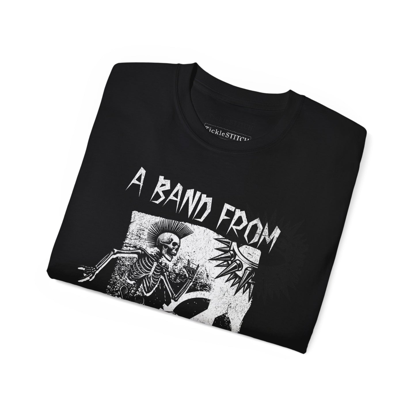 A Band From Eighth Grade Punk Rock Unisex Cotton Funny T-shirt