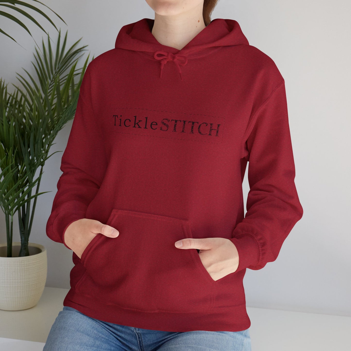 Tickle Stitch Hoodies – "Hood Up, Humor On!" Unisex Heavy Blend™ Hooded Sweatshirt