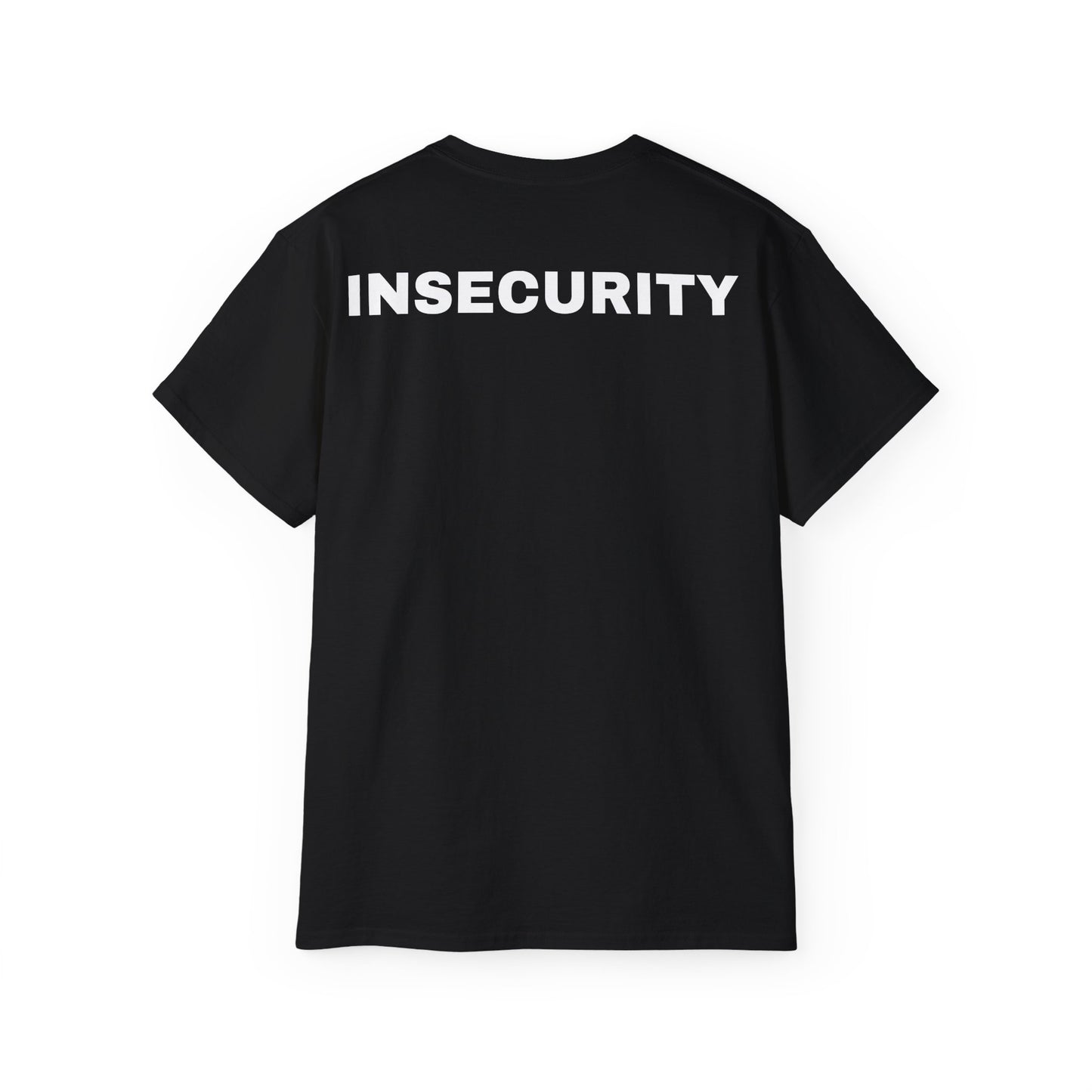 Insecurity Guard Amusing Tee – Self-Doubt & Anxiety Humor Apparel