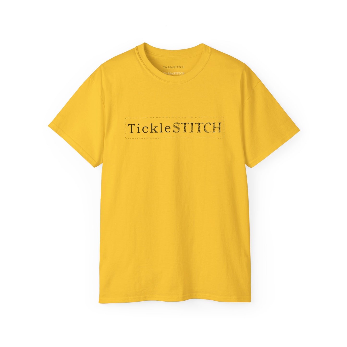 Tickle Stitch Logo Unisex Cotton T-Shirt