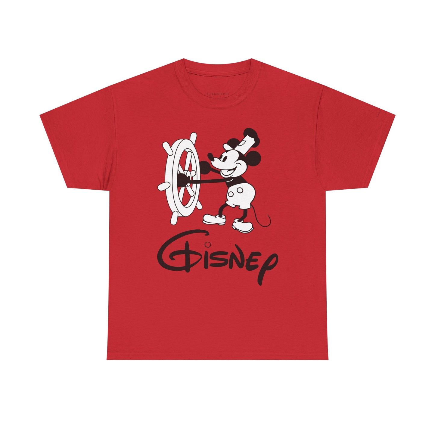 Gisnep Gisney Disnep Parody Tee. Dyslexic Theme Park Logo Humor Shirt.