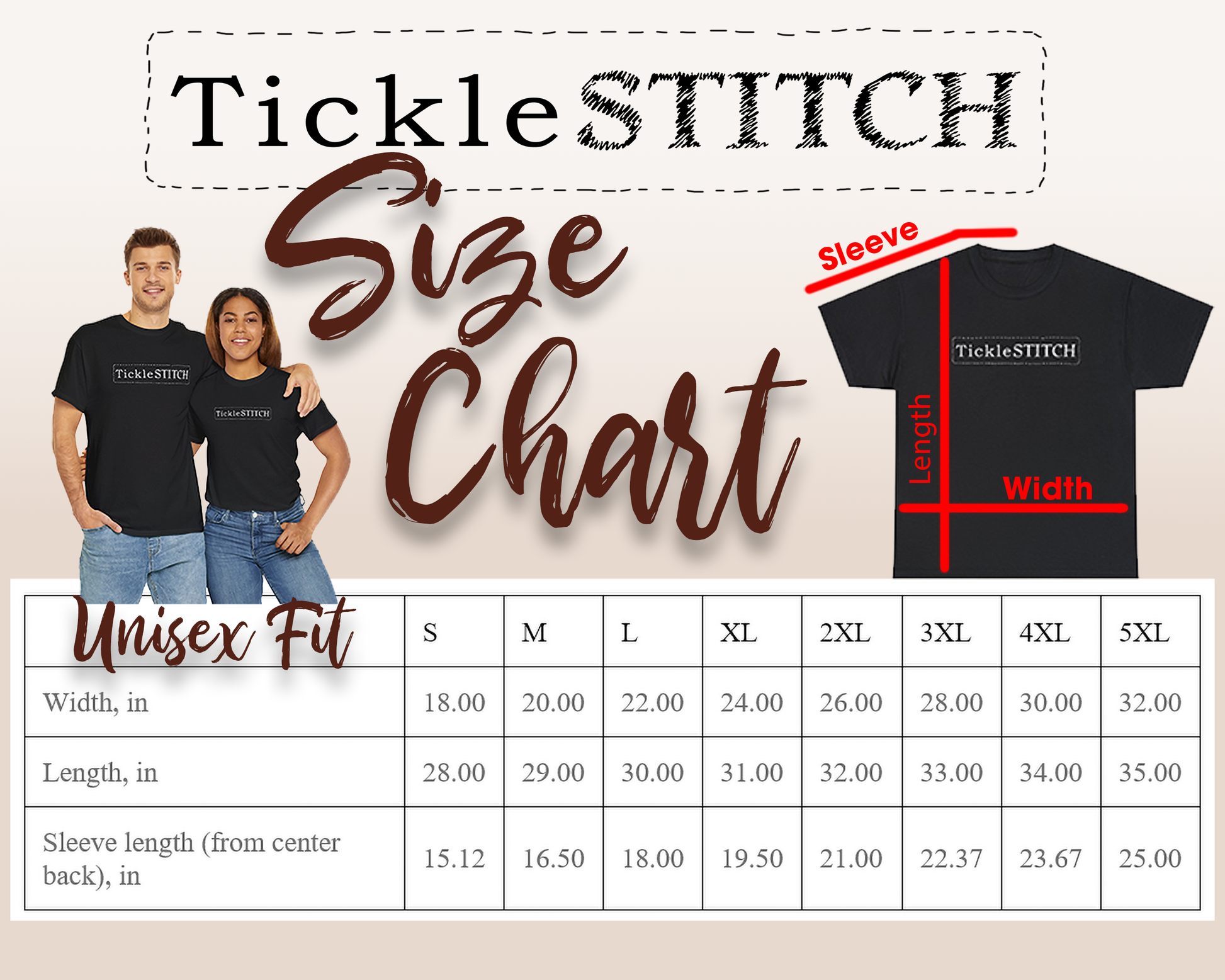 Gildan 5000 Unisex Tshirt Etsy Size Chart.png