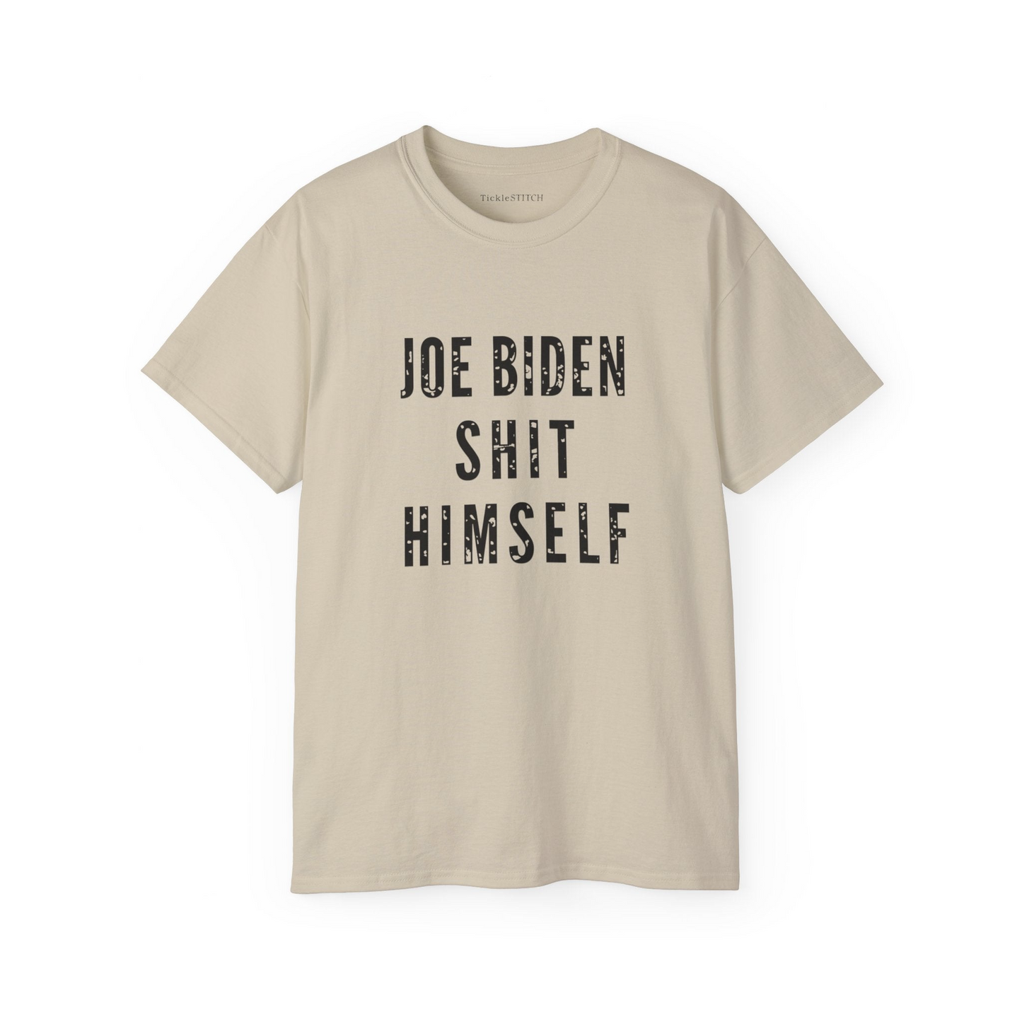 a t - shirt that says joe boden shit himself