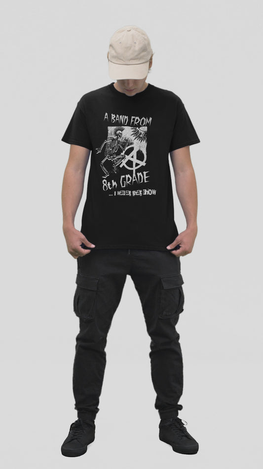 Eighth Grade Punk Rock Funny Unisex Cotton Tee, Music Legacy