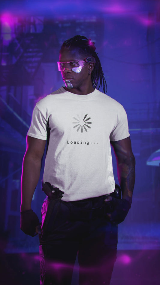 Hilarious Loading Bullets Icon Tee for Gamer & Firearm Enthusiasts