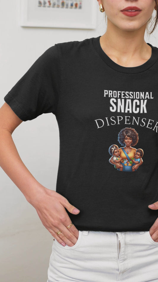 Professional Snack Dispenser Shirt – Humorous Mom Life Apparel